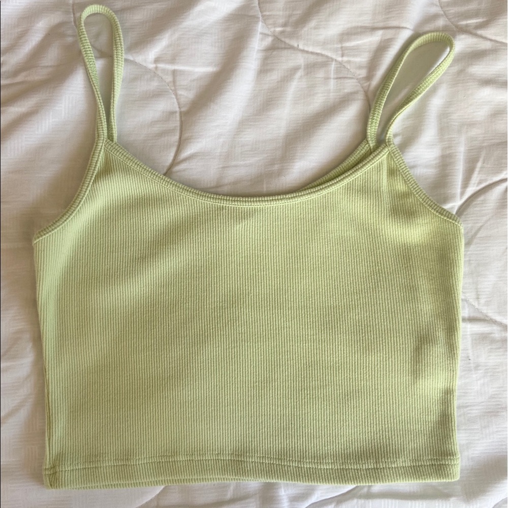 BRANDY MELVILLE green skylar top